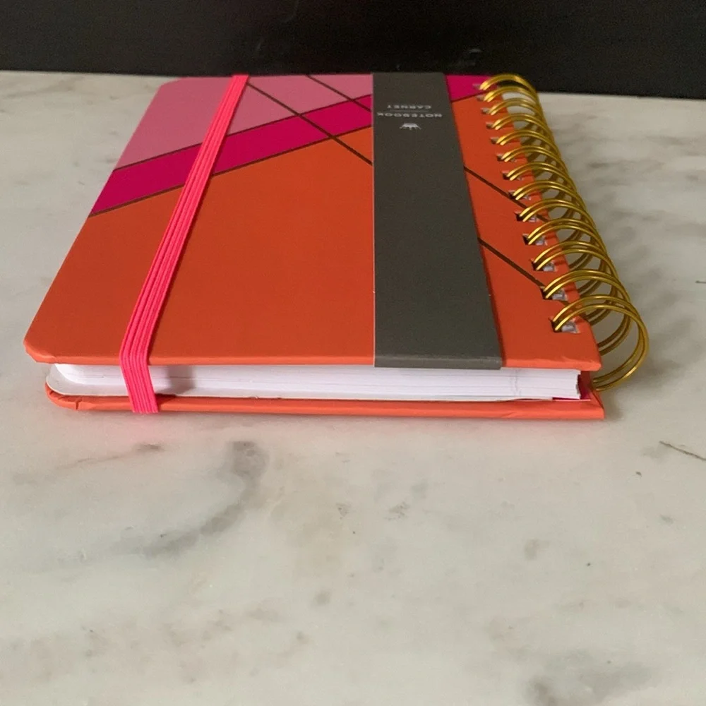 Hallmark Pink and Coral Spiral Notebook